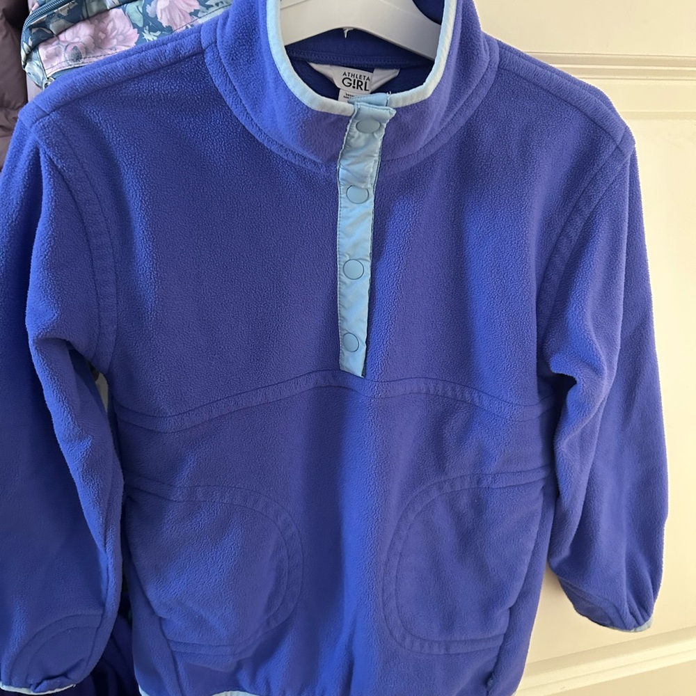 Athleta GIRL Cold Snap Fleece Pullover size small (7)